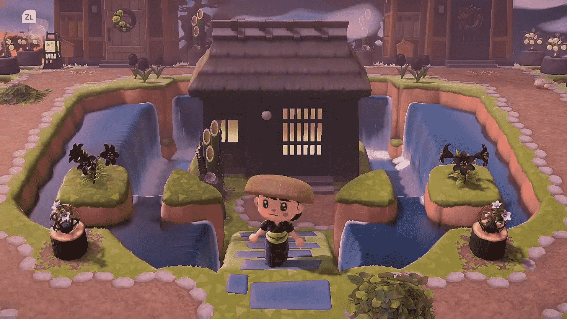 NO.46日式下沉式住宅造景