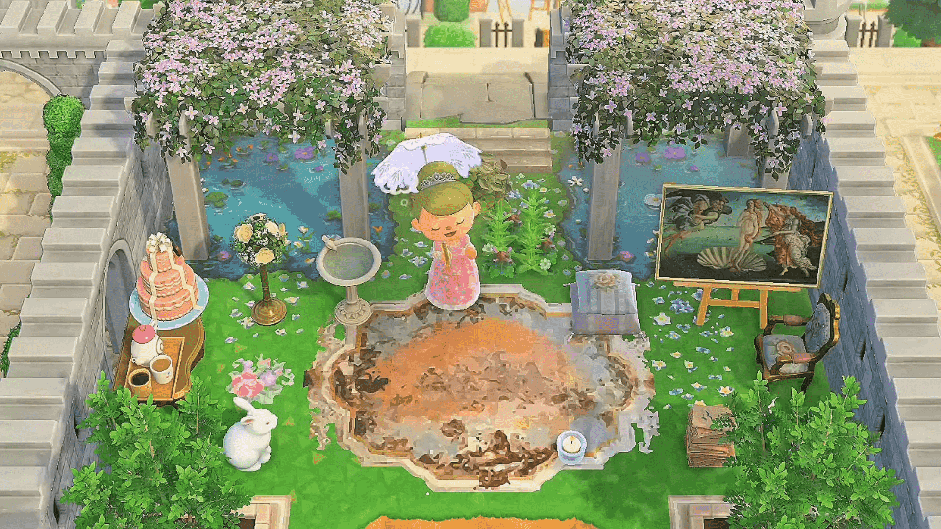 NO.60欧式优雅欧式公主风小岛